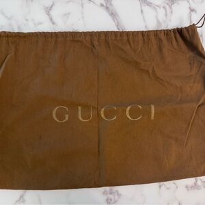 Gucci Brown Dust Bag for storage use
